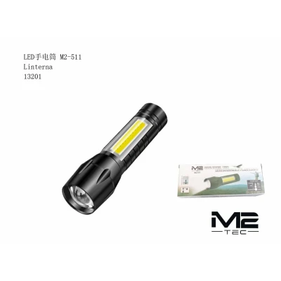 Lampe torche tactique rechargeable LED M2-511 | Grossiste M2TEC
