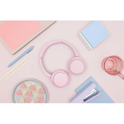 Sony MDR-ZX110AP Over-Ear Headphones with Microphone, Pink...