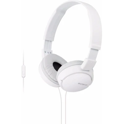 Sony MDR-ZX110AP Headphones with Microphone, White (HY05) wholesale...