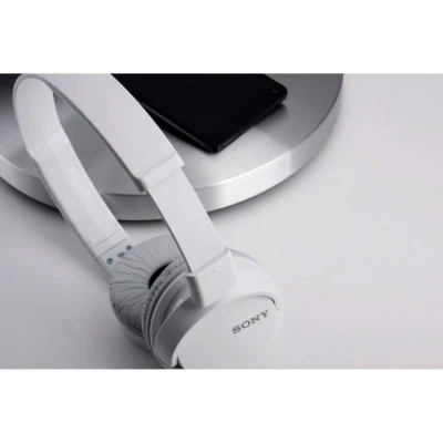Fones de ouvido Sony MDR-ZX110AP com microfone, brancos (HY05) - atacado...