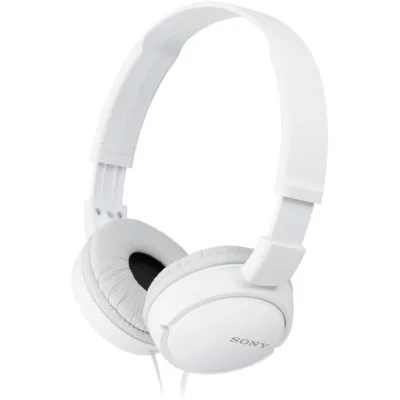 Sony MDR-ZX110AP Audífonos con Micrófono, Blanco (HY05)