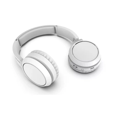 Philips TAH4205 Blanco - Auriculares Bluetooth con BASS