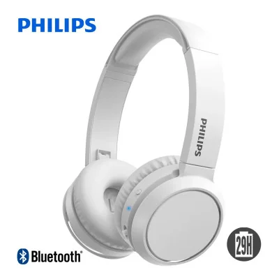 Auriculares Inalámbricos Supraurales Philips TAH4205 Blanco