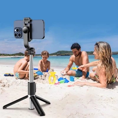 Perche à selfie et trépied extensible avec support stable, Q02 | Gross