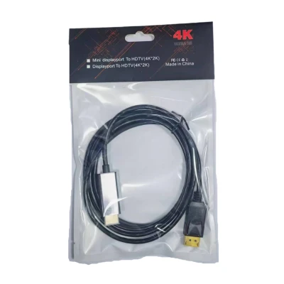 Câble Mini DisplayPort vers HDMI 4K, 1,8 mètre, vente en gros | M2TEC M...