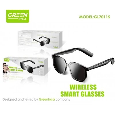 Lunettes intelligentes Bluetooth avec commande tactile, assistant voca