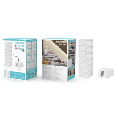 Organisateur de chaussures, lot de 6 en gros | M2TEC Vente en gros