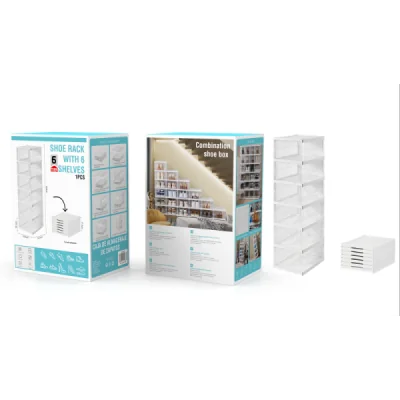 Organizador de zapatos, 6 pcs