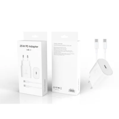 Cargador USB-C, 25 W