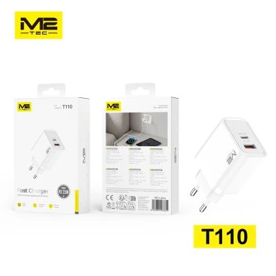 USB-A + USB-C PD Charger, 25W Wholesale | M2TEC Wholesaler