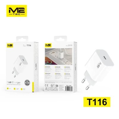 Chargeur USB-C PD, 25 W, avec câble USB-C vers Lightning | Grossiste M