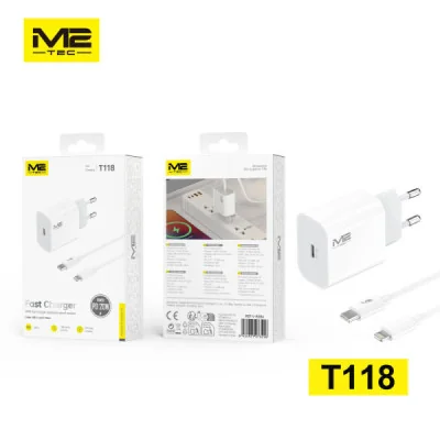 Cargador PD USB-C, 20 W, con cable USB-C a USB-C al por mayor | M2T...