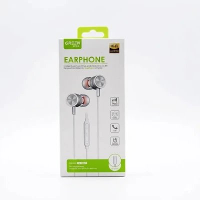fones de ouvido Type-C Green Lyca G-1467 | Metal Hi-Fi