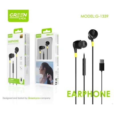 Audio Hi-Fi et Mic Audio USB-C Green Lyca G-1339