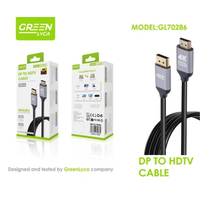 Cabo DP para HDTV, 4K 60Hz no atacado | M2TEC Atacado