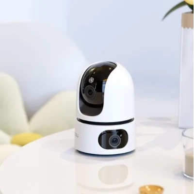 Câmera de segurança IP interna Imou Ranger Dual 6MP branca