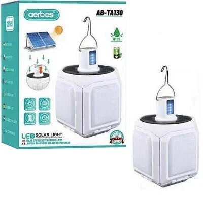 Foldable and rechargeable solar lamp wholesale | M2TEC