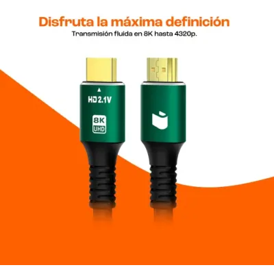 Cable HDMI Premium 2.1 8K 60Hz Ultra High Speed 48Gbps 3m