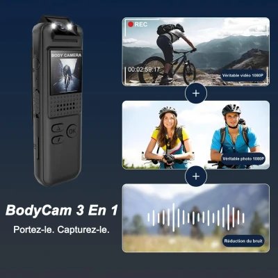 Caméra corporelle HD - Sécurité portable haute définition | Grossiste 