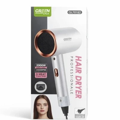 Sèche-cheveux professionnel Green Lyca GL70182 2000 W 20 000 tr/min