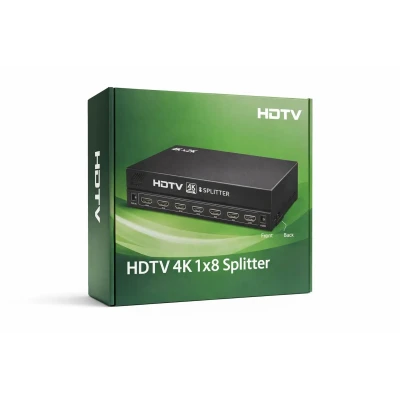Répartiteur TVHD 4K 1x8 DSY-HD4K-8 | Grossiste · M2TEC
