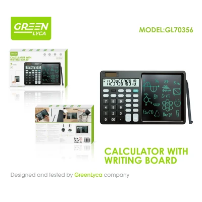 Calculadora com bloco de notas, 7 blocos... | M2TEC Atacado