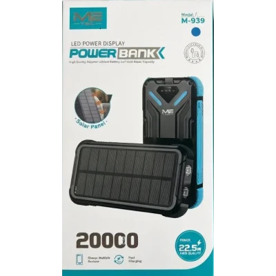 20000mAh Solar Power Bank M-939 Wholesale | M2TEC Wholesale
