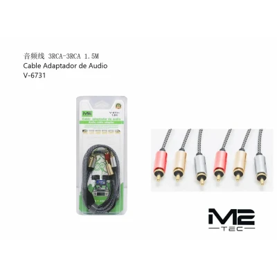 3 RCA to 3 RCA Male to Male Cable... | M2TEC Wholesale