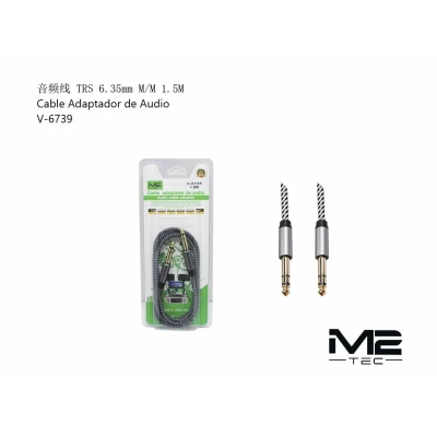 Câble TRS 6,35 mm vers TRS 6,35 mm... | M2TEC Vente en gros