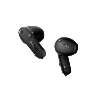 Auriculares Bluetooth True Wireless PHILIPS TAT2139BK (In Ear - Micrófono - Noise Cancelling