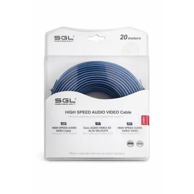 20-meter audio/video cable | Wholesaler · M2TEC