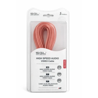 Câble audio/vidéo de 5 mètres | Grossiste · M2TEC