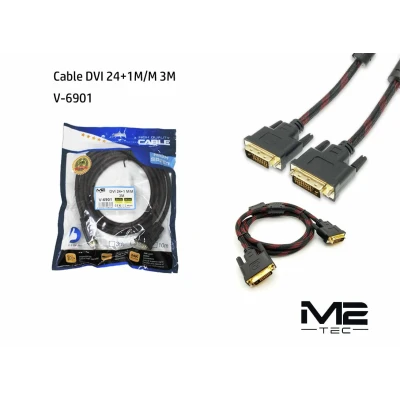 Cabo DVI 24+1 Macho/Macho, 3 metros | Atacadista · M2TEC