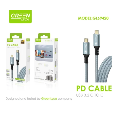 Cabo USB-C para USB-C 3.2, 8K, 1,5 m | Atacadista · M2TEC
