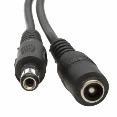 copy of Extensión Cable Cable 5,5 x 2,1 mm DC Energía Clavija a Enchufe CCTV, 3m
