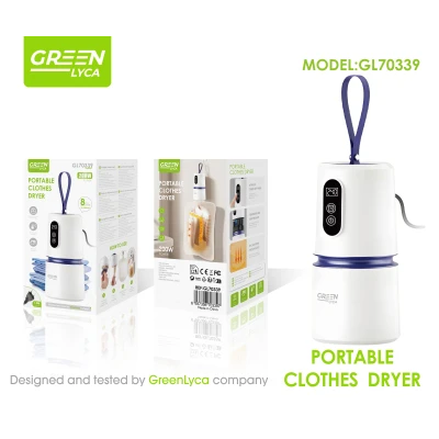 Mini Secadora Portátil de Ropa 200W con Pantalla Digital – Portable Clothes Dryer GL70339