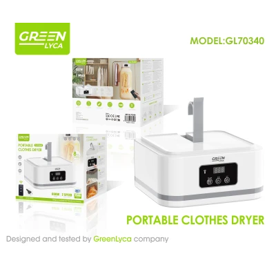 Portable Clothes Dryer 600W with UV and Smart Control | Portable Clothes Dryer GL70340