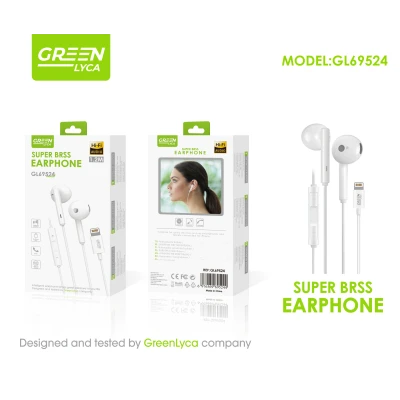 Con Cable Auriculares con Lightning Cable, HI - FI, GL69524