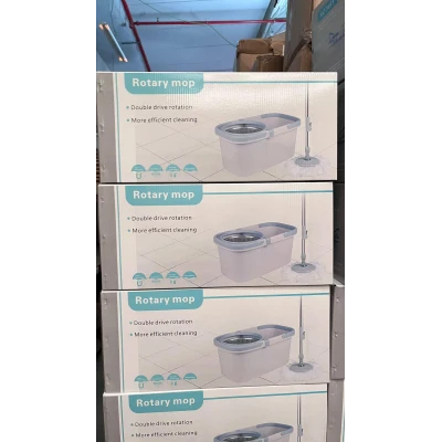 Fregona con Cubo Giratorio paraLimpieza