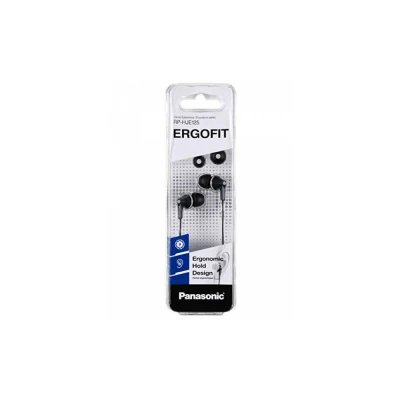 Fones de ouvido intra-auriculares Panasonic RP-HJE125 com conector de 3,5 mm
