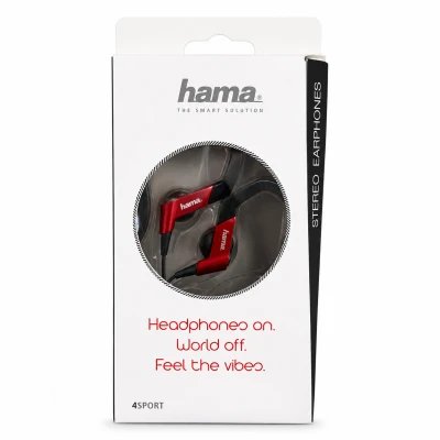 Auscultadores de botão Hama CLIP 4SPORT no atacado | Atacadista M2TEC