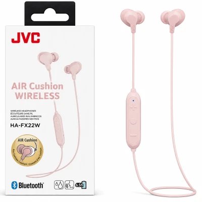 Auriculares Bluetooth JVC HA-FX22W-P-U Air Cushion Intraurales Rosa con Micrófono