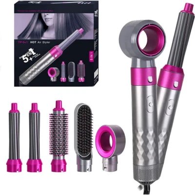 Sèche-cheveux et mouilleur 5 sur 1 YX-818 grossir & M2TEC Mai...