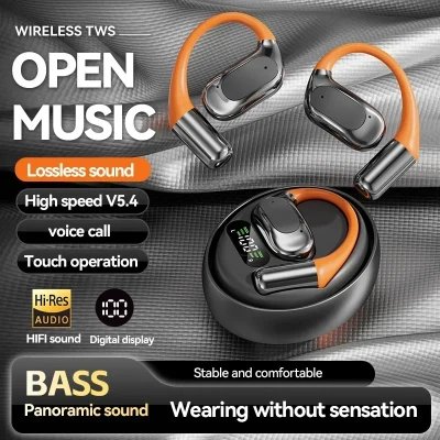 Fone de ouvido Bluetooth sem fio de ouvido aberto, 5 horas de autonomia, M113 no atacado | Atacadista M2TEC