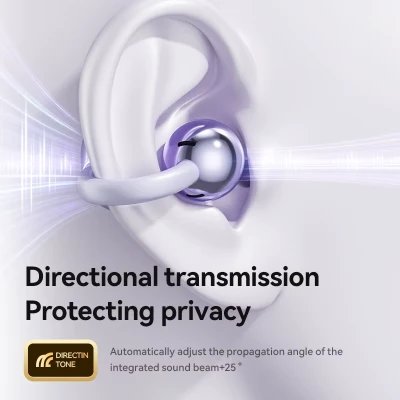 TWS Wireless Clip-On Bluetooth Earphones with 8H Battery Life and Instant Translator wholesale | M2TEC Wholesale