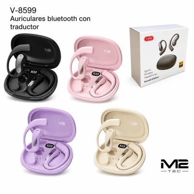 Auscultadores sem fio tradutores Planet Bluetooth 5.4 JM37 no atacado | Atacadista M2TEC