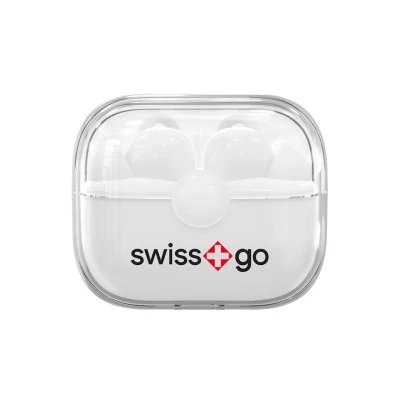Earbuds TINY Bluetooth headphones 5.3 (IPX5, ENC) swiss+go wholesale M2TEC wholesaler