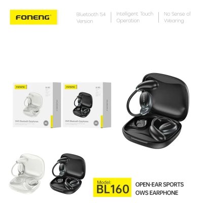 Auriculares Deportivos Open-Ear OWS Foneng BL160 Bluetooth 5.4 con Control Táctil