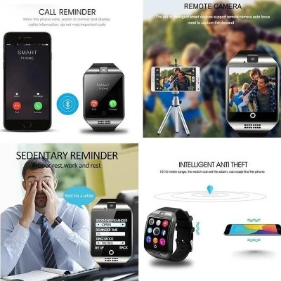 Smartwatch M2TEC Q18 con Micro SIM GSM, Micro SD 32GB y Cámara 1.3 MP %category-name%