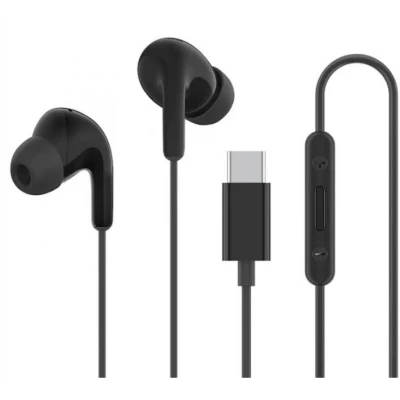 Auscultadores Xiaomi USB-C Earphone In-Ear com cabo USB-C e microfone